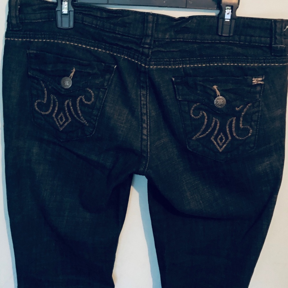 BLACK BUCKLE JEANS - Picture 5 of 7